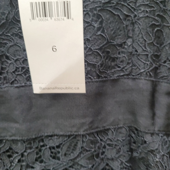 NWT Sz 6 Banana Republic lace sheath midi dress - Picture 6 of 6